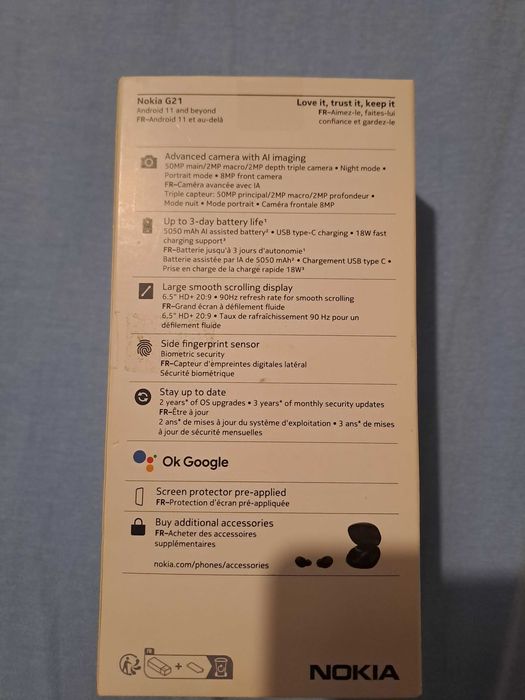 NOKIA G21 - нов, 4/64