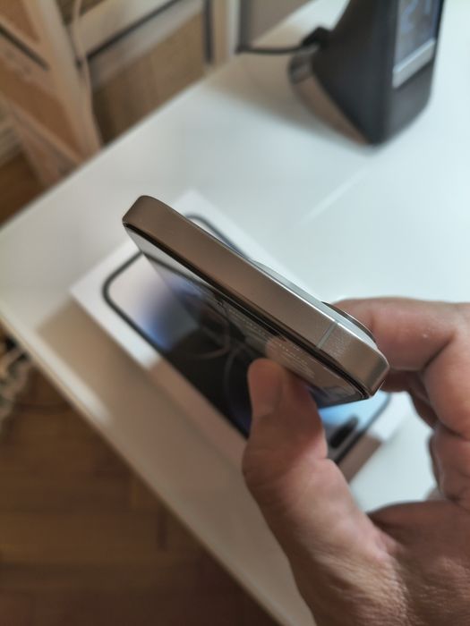 iPhone 15 pro white titanium