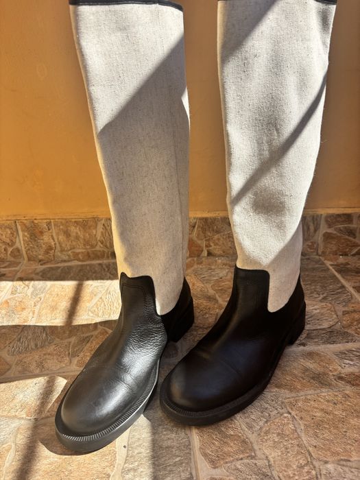 Кожени Ботуши Zara 41