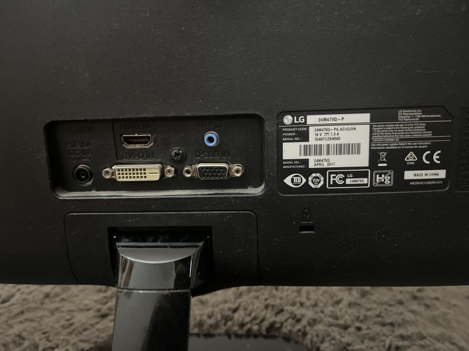 Monitor LG 24M47VQ-P