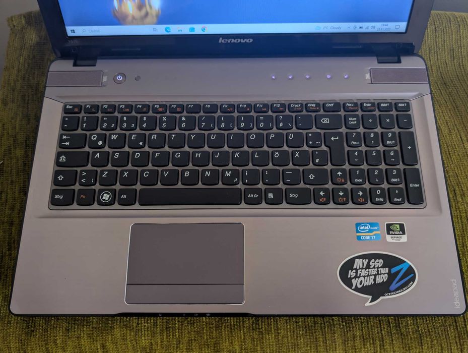 Laptop Lenovo Ideapad, Intel i7, 16 gb ram, video dedicat NVIDIA