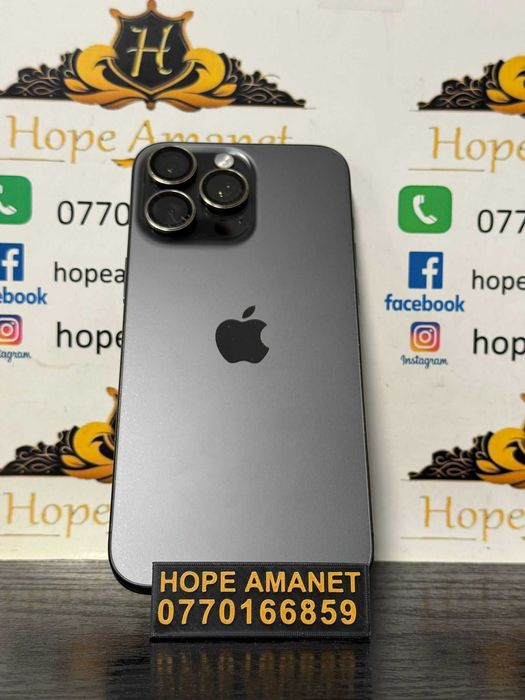 Hope Amanet P10/iPHONE 15 PRO MAX 512 GB BATERIE 86
