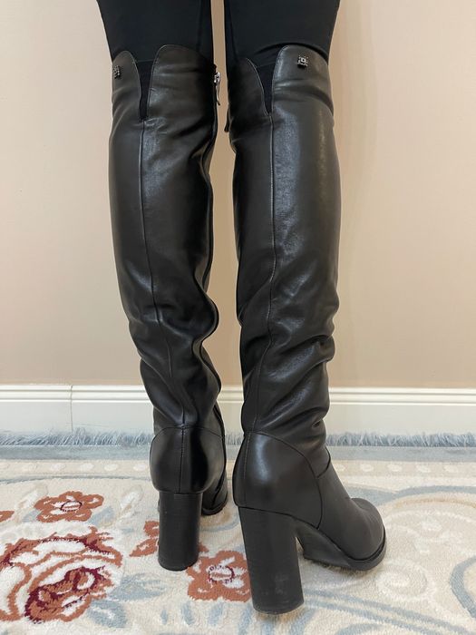 Кожаные зимние сапоги Basconi.