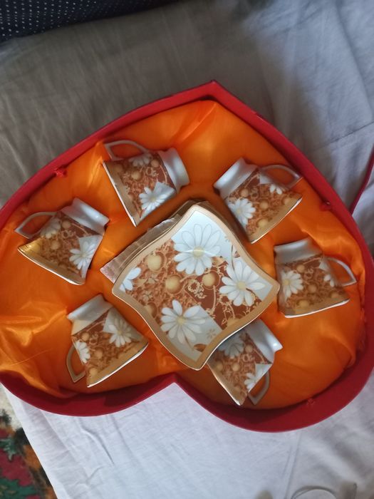 Отдам новый кофейный набор