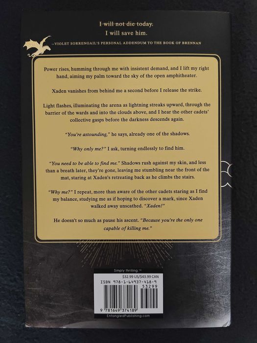 Onyx Storm Rebecca Yarros