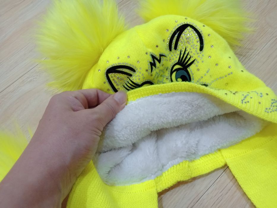 Шапка зимняя детская