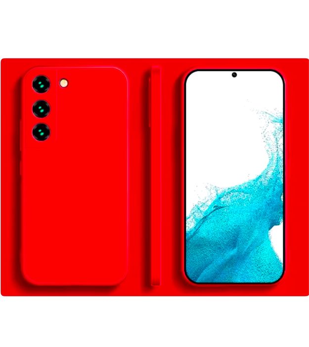 Husa Alcantara Samsung S20/S21/S22/S23 Plus Ultra Silicon Catifea Safe