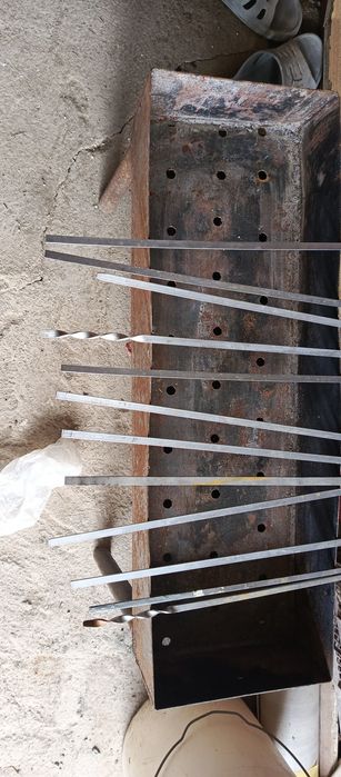 Шашлычница  самодельная