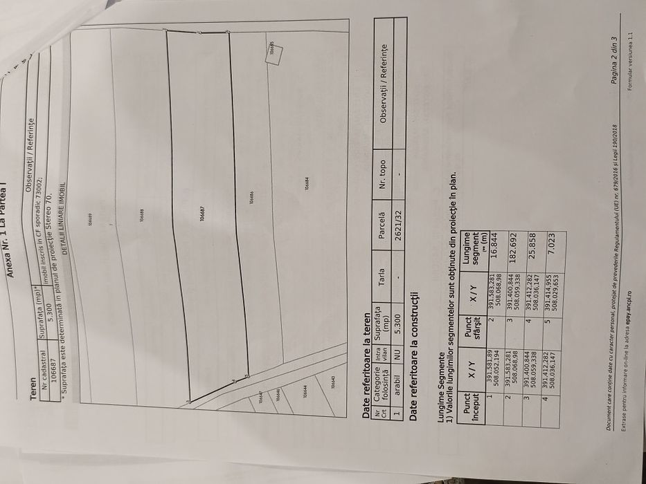 Teren extravilan de vânzare 5300 m Alba Iulia șoseaua de centură