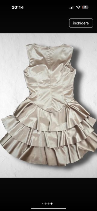 Rochie volane Elegantă