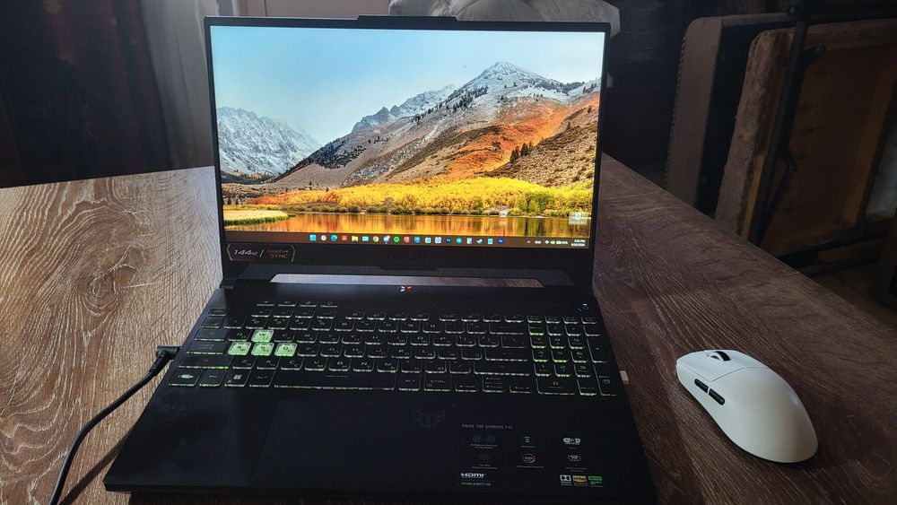 Игровой ноутбук ASUS TUF Gaming F15 на RTX 3050