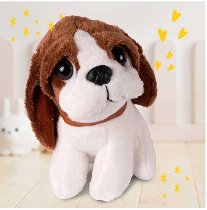 Кукла говори, пее с плюшено куче и лекарски комплект