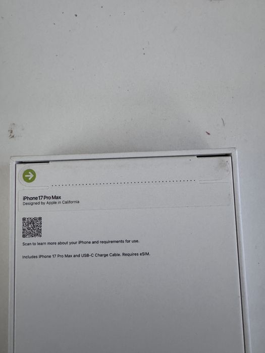 iPhone 17 ProMax 256GB USA eSIM