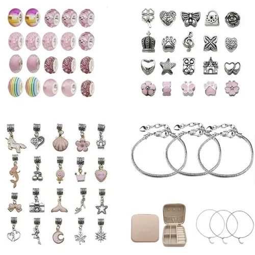 Комплект за изработка на гривни/бижута тип Пандора