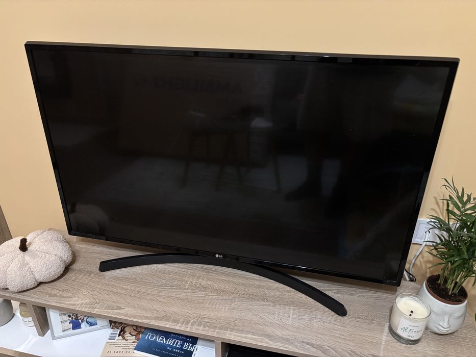 LG Smart TV 43UK6470PLC – 43 инча, 4K UHD резолюция, HDR, Wi-Fi