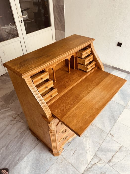 Оригинален датски секретер Snedkergårdens Stilmøbler – масивен дъб