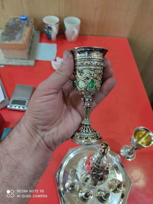 Лимитированая посуда из чистого серебра (серебро)