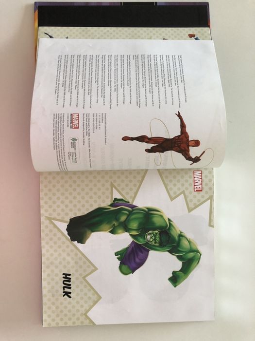 Книга marvel