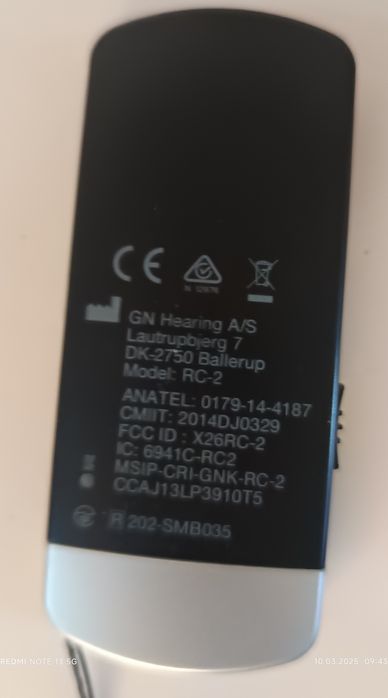 Beltone telecomanda aparat auditiv