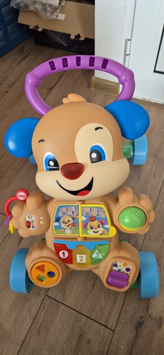 FISHER PRICE LAUGH & LEARN Проходилка кученце на български език