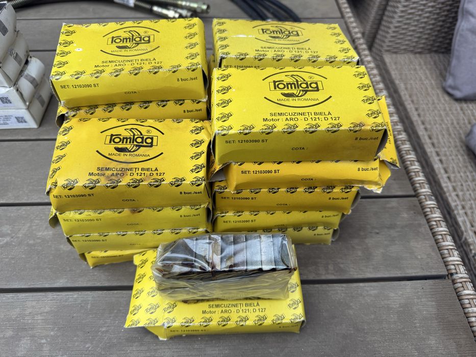 Cuzineti biela palier si axiali standard STD si R1 Aro D121 D127 UTB