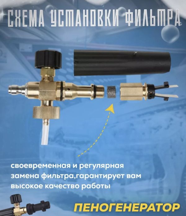 Фильтр для пеногенератора, сетчатный фильтр 5 гр