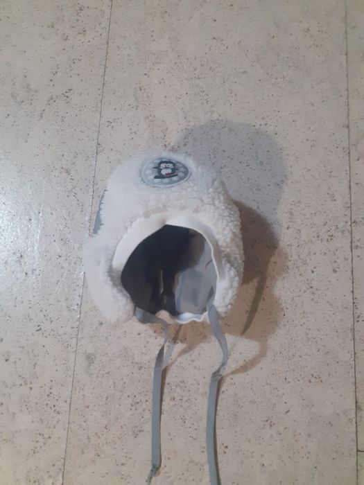 Зимний конверт с шапочкой.