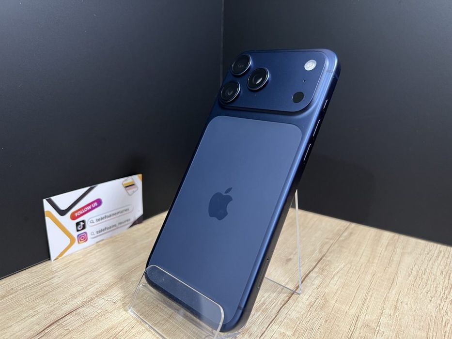 Iphone 17 Pro Max 256Gb Deep Blue Second-Hand Foarte Bun 3 ani garanți