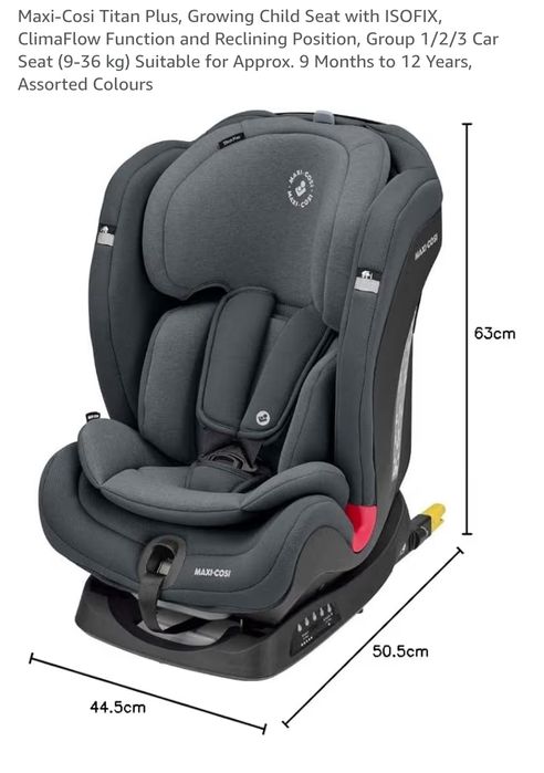 Детско столче за автомобил / кола. Maxi Cosi made in Italy.