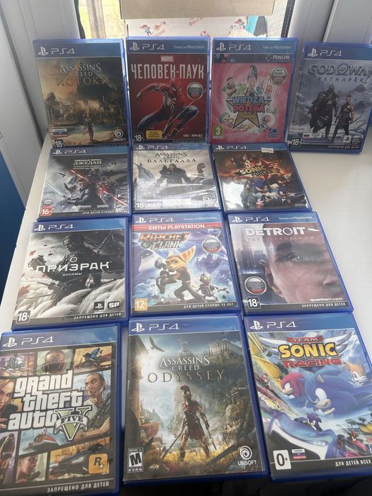 Продам диски для ps4 пс4 пс3 ps3