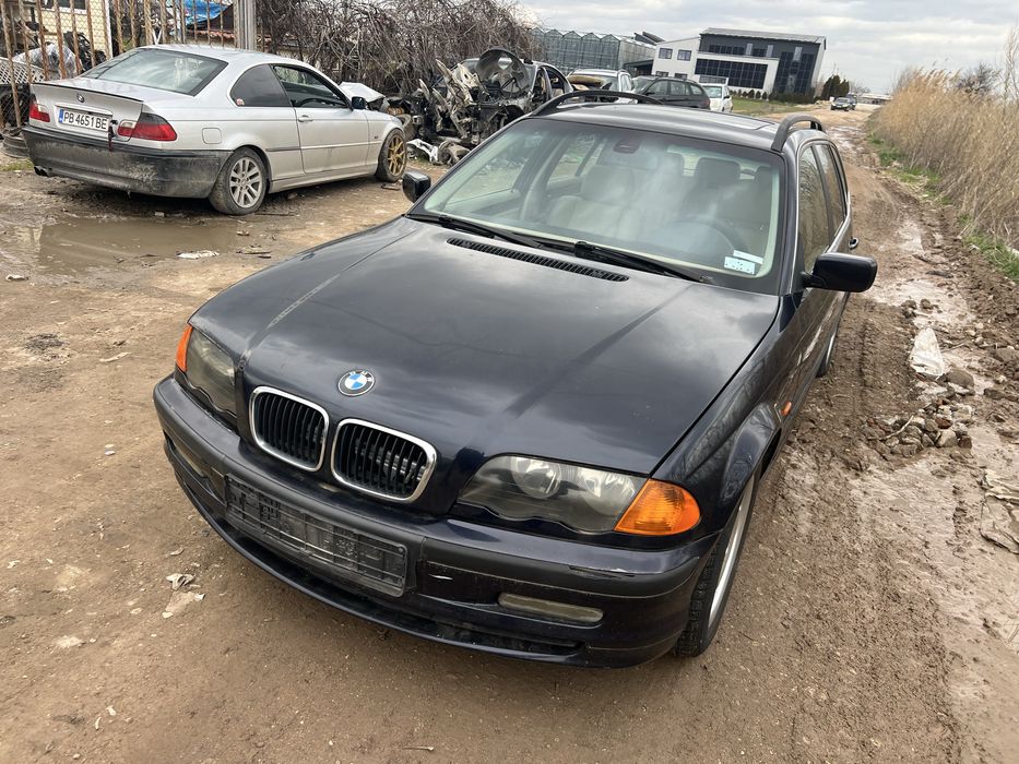 Бмв bmw e46 320i m52b20tu на части
