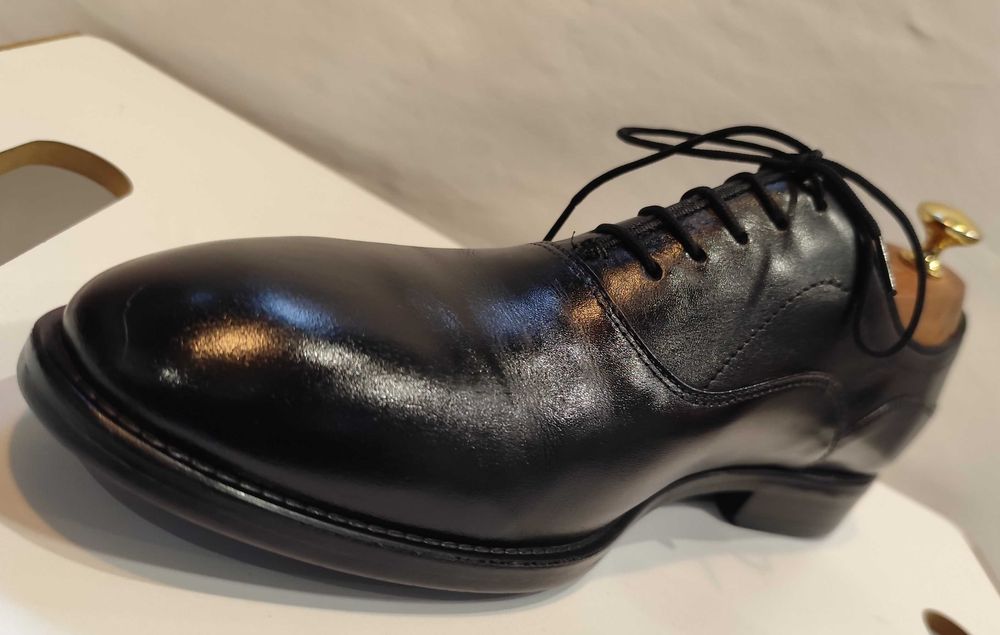 Pantofi oxford plain toe 41 ZARA piele naturala moale