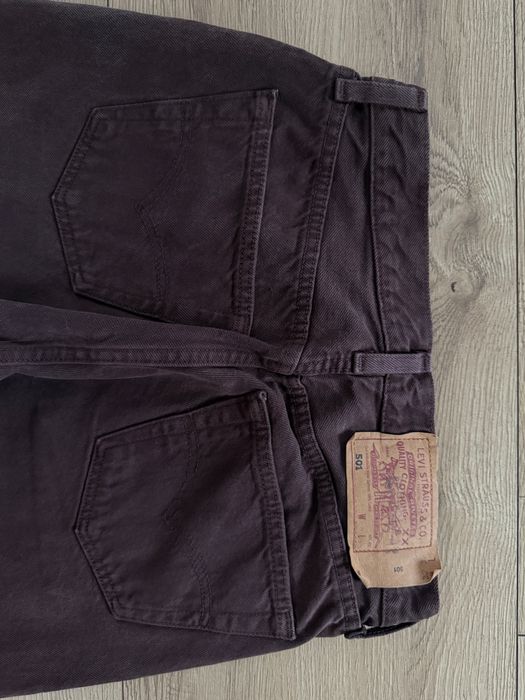 Blugi LEVIS 501 Vintage Maro Barbati | Marime 32 x 32 (Talie 76 cm)