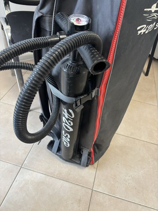 Надуваем SUP -H2O.