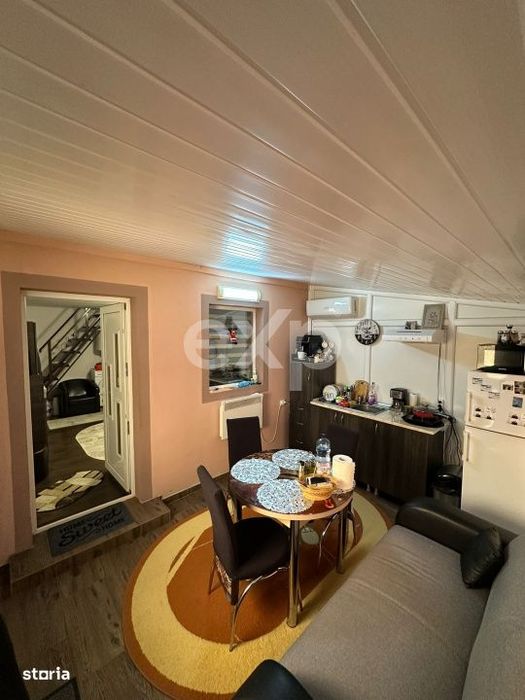 Teren 445 cu fundatie de casa mare + o Casuta locuibila moderna de 2 c