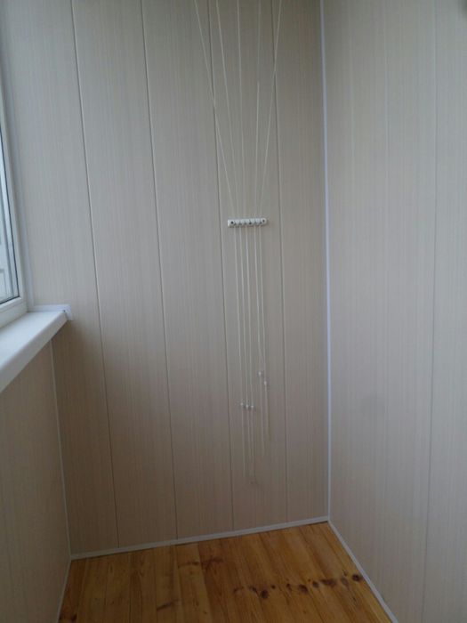 Обшивка балконов.
