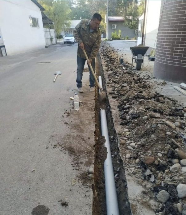 Сантехник.Канализация, Водопровод.Сварка, Копаем Траншея, Яма.