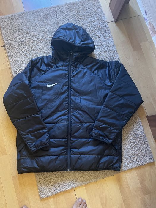Мъжко яке XL - Nike Therma-Fit Academy Pro - черен
