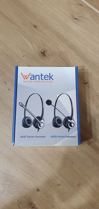 Casti Wantek A600G RJ9 Jack
