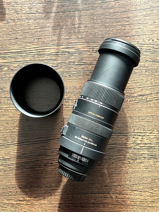 Teleobiectiv Sigma 120-400mm f/4.5-5.6 DG APO OS HSM Montură Canon EF