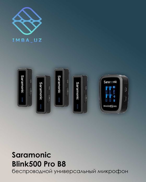 Беспроводной петличный микрофон Saramonic