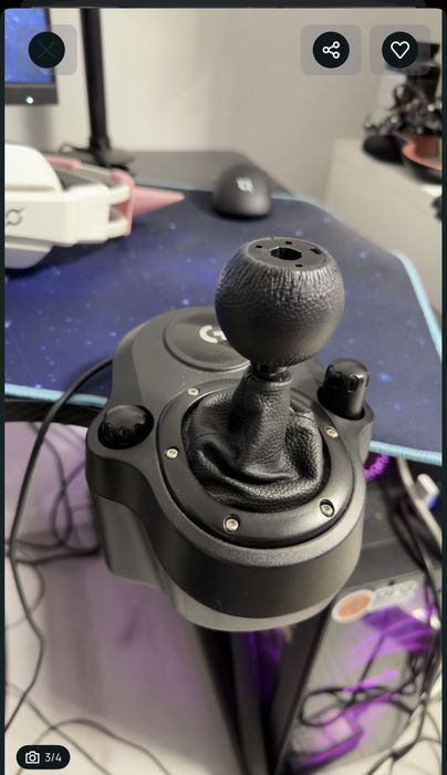 Vand urgent volan logitech g920 pret mic +schimbator