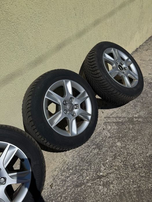 jante originale Audi A3 cu cauciucuri de Iarnă noi