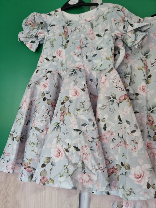 Set rochii mama-fiica imprimeu floral