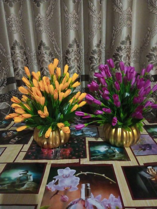 Sovga uchun suniy gullar