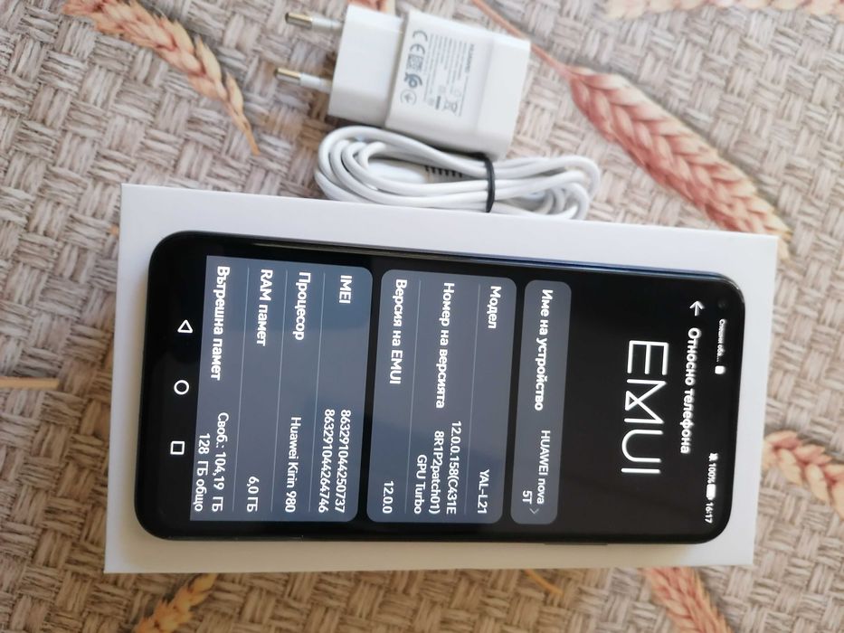 Продавам Huawei nova 5T