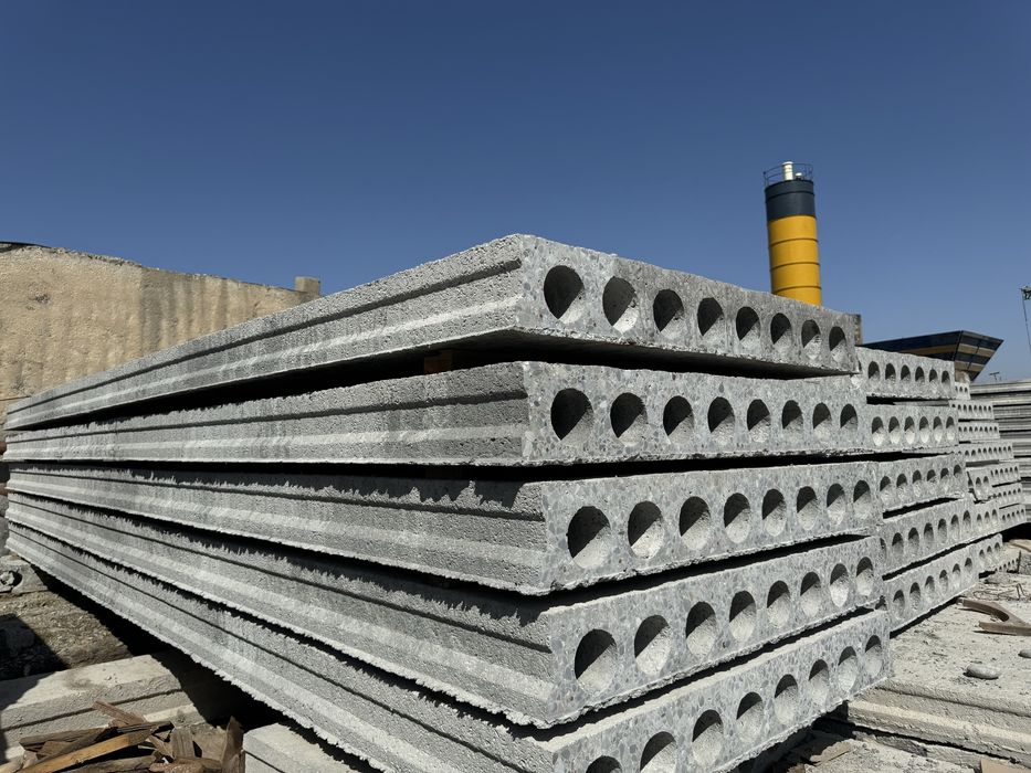 Плита перекрытия 140 000 сум кв.метр  13 см лик