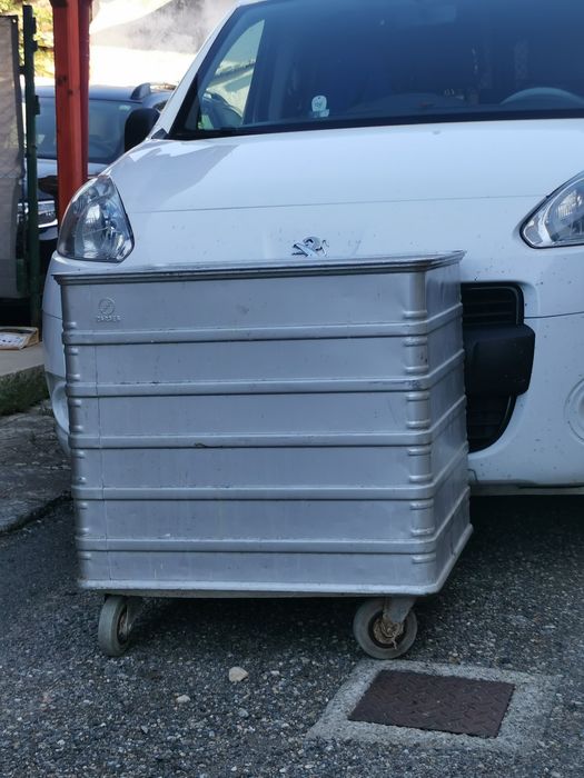 Zarges box cărucior aluminiu calitate de vârf ultra lejer 73x60x60cm