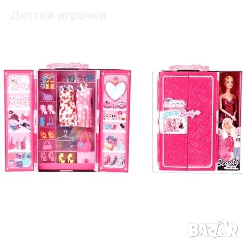 Моден гардероб - Комплект с кукла и аксесоари