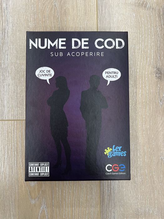 Nume de cod Sub Acoperire (joc de societate- în română)